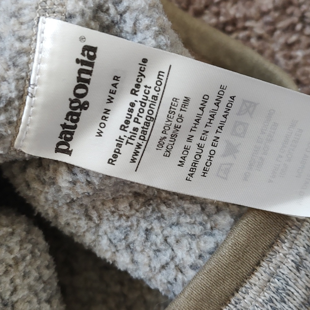 Patagonia lake Tahoe embroidered knit half zip - Picture 10 of 10